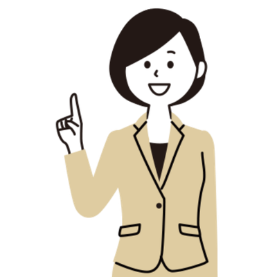女性アドバイザーのイラスト
